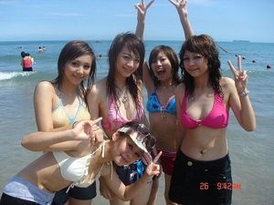 micro bikini asians