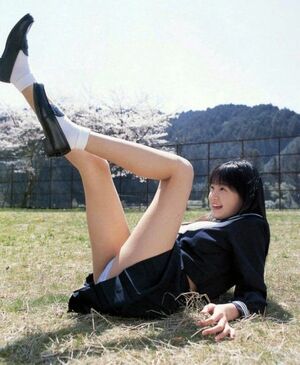 Charming and tempting asian schoolgirls in short skirts